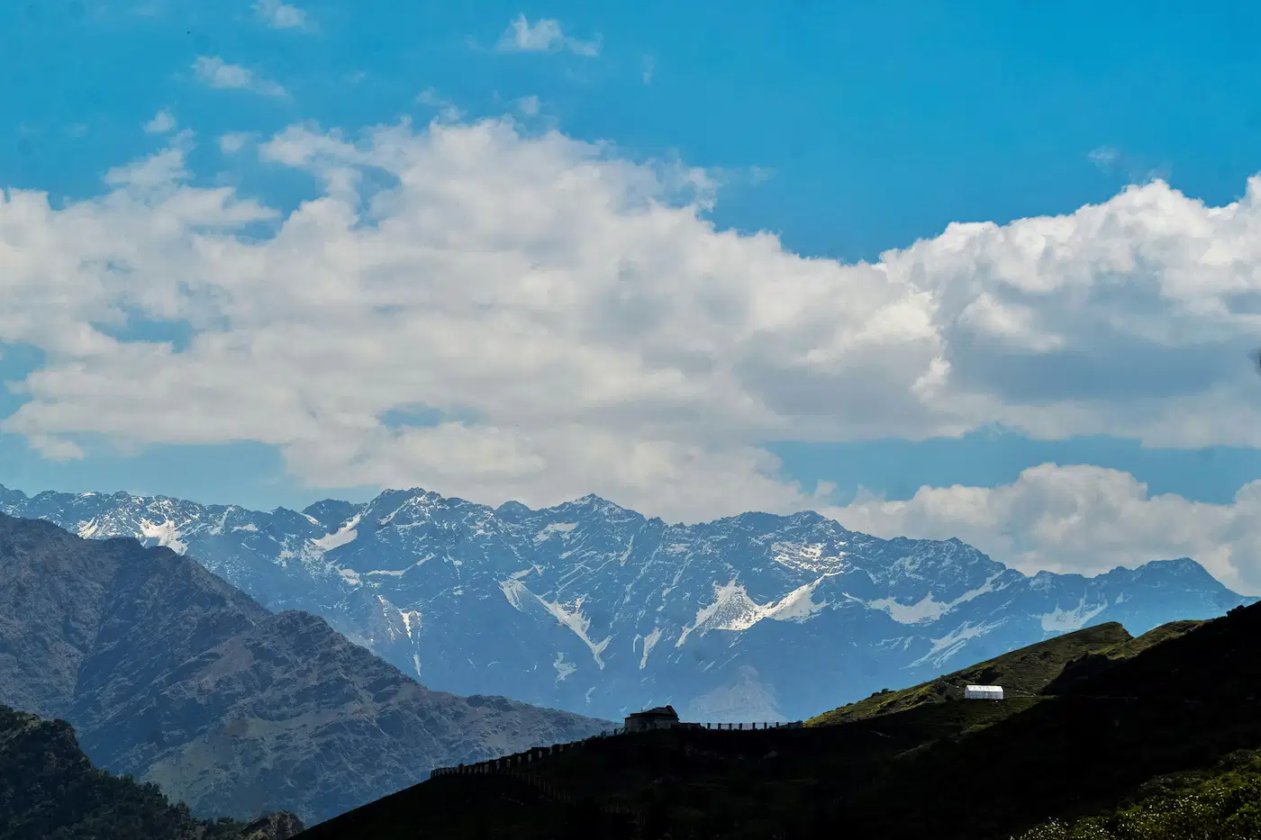 Mountain panorama showcasing the beauty of the region