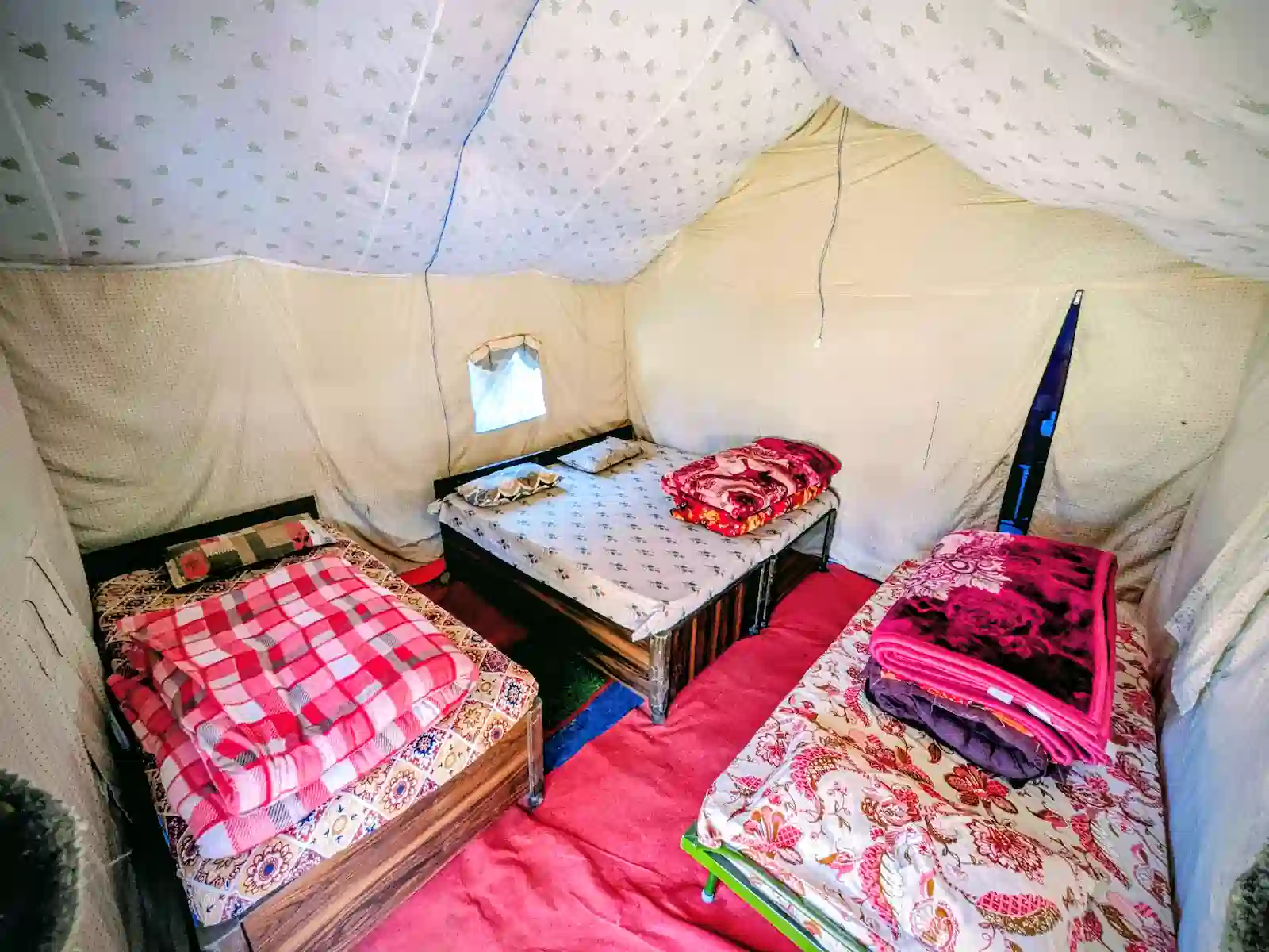 Full Tent 4 Beds at Crystal Peak Chopta